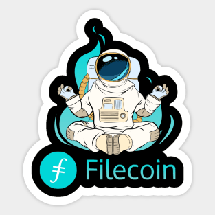 Filecoin Crypto coin Crytopcurrency Sticker